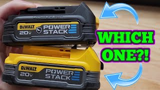 What's The Difference Between These DeWALT 20V Batteries?