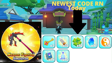 *2 NEW CODES* *22 CODES* ALL WORKING IN WEAPON FIGHTING SIMULATOR JULY 2022! Roblox Simulator.