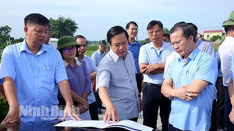 Đồng chí Chủ tịch UBND tỉnh kiểm tra tiến độ đầu tư dự án ĐT.482