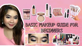 VLOG 05 BASIC MAKEUP GUIDE FOR BEGINNERS + BASIC MAKEUP TUTORIAL