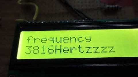 Measure Frequency of Square wave using PIC 16f877a upto 50 Khz.