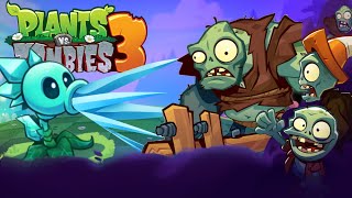 ЛЕДЯНОЙ ГОРОХОСТРЕЛ И ГАРГАНТЮА! | Plants vs. Zombies 3 | Растения Против Зомби 3 Прохождение #3