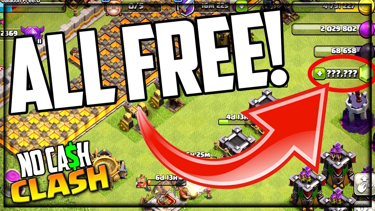 Star FRENZY for 1,000 FREE GEMS in Clash of - YouTube