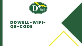 Dowell Wifi QR Code API screenshot 2