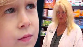 A little girl came to a pharmacy, the pharmacist was amazed to learn what she needed