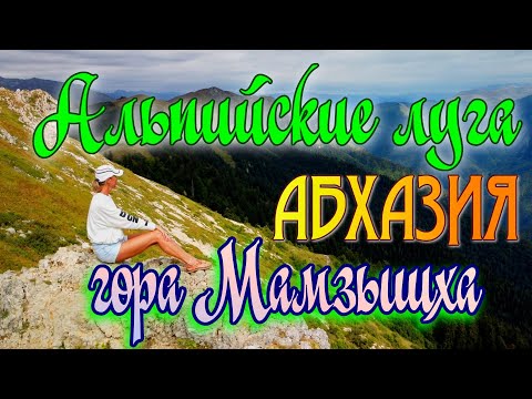 Джип-тур на вершину горы Мамзышха АБХАЗИЯ Альпийские луга