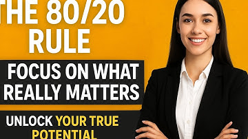The 80/20 Rule: Focus on What Really Matters