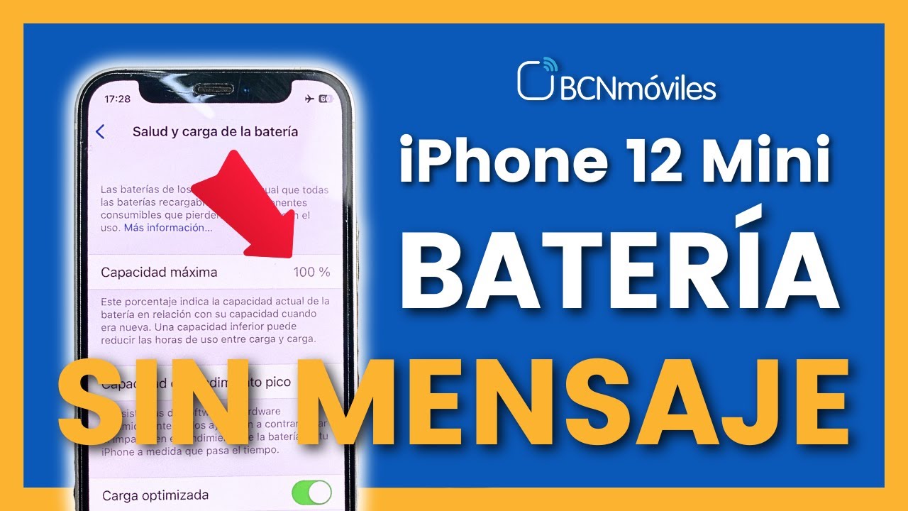 ⚠️CAMBIO de BATERÍA SIN MENSAJE⚠️ Batería No Original ❌ iPhone 12 Mini -  SWAP DE BMS 