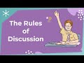 The rules of discussion