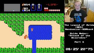 The Legend of Zelda (NES) Randomizer/ROMhack "Zelda Maker: Attack of the Wizzrobes" Part 6 9/13/2025