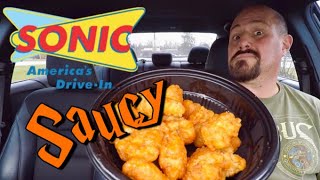 Sonic New Sauced Jumbo Popcorn Chicken Review : Food Review