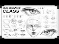  real beginner lesson  eye nose lips ratio course  