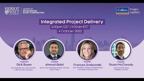 CESC | Colliers Webinar - Integrated Project Delivery IPD