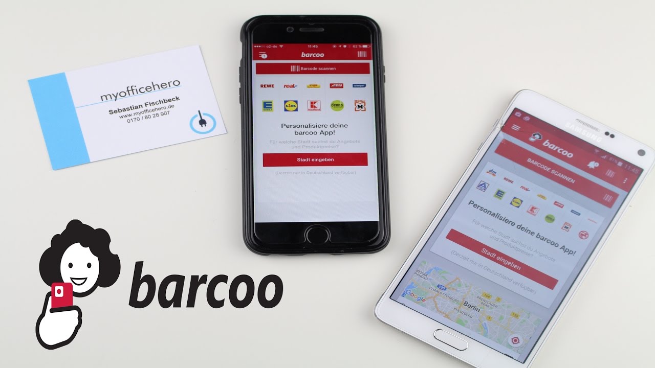 Qr Code Scannen Ios Und Android App Barcoo Youtube