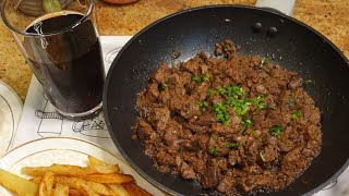 كبده خروف بطريقتي lamb liver in my own way