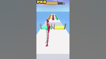 Tangled Run Noob vs Pro vs Hacker || All Levels Gameplay || #Shorts