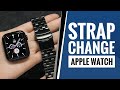 How to Change an Apple Watch Strap | Where to Buy Apple Watch Straps (Metal Stainless Steel)