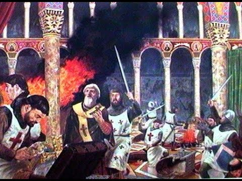 شاهد ماذا فعل الصليبيون بآيا صوفيا عند احتلالهم للقسطنطينية جهاد الترباني