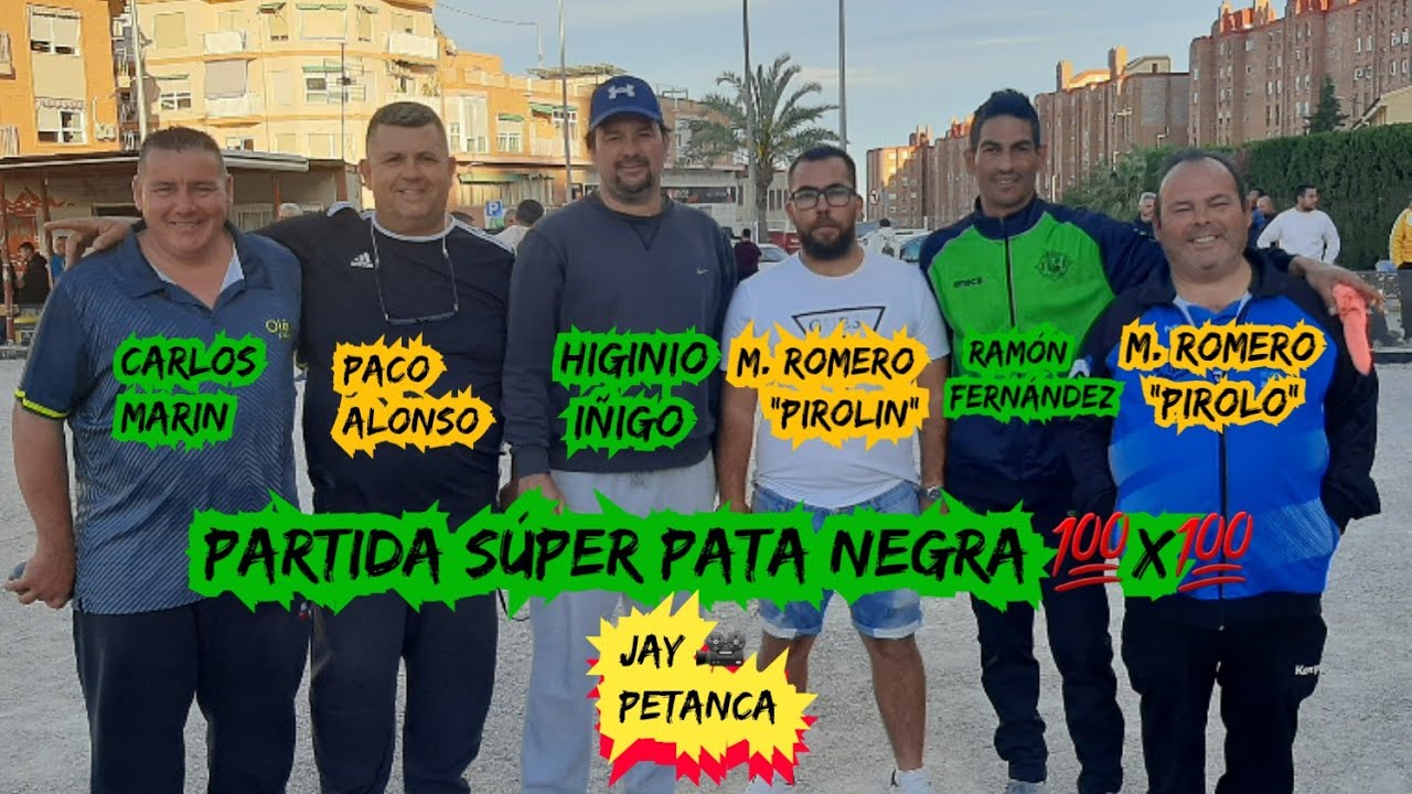 💯x💯 Súper Pata Negra ✌ Torneo de Petanca Tripletas Arregladas, C.P. San Gabriel [Alicante] año 2025