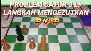 Masalah Catur Mati 3 Langkah Jawapannya akan mengejutkan anda screenshot 1