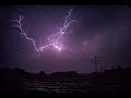 Gewitter über Wietzen (Holte-Langeln) am 27. August 2025 - 10x Slow-Motion