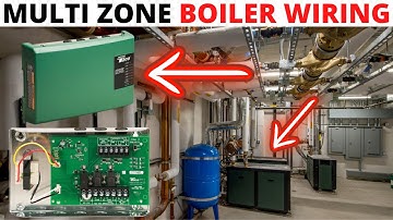 HVAC Service Call: Wiring A New Hot Water Gas Boiler (Taco Switching Relay Installation) Weil Mclain