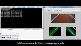 Vision-based lane tracking using Kalman filter