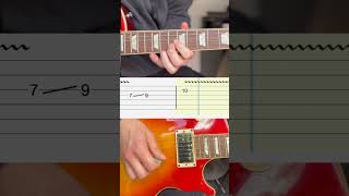 Cool Blues Guitar Lick #blues #guitarsolo