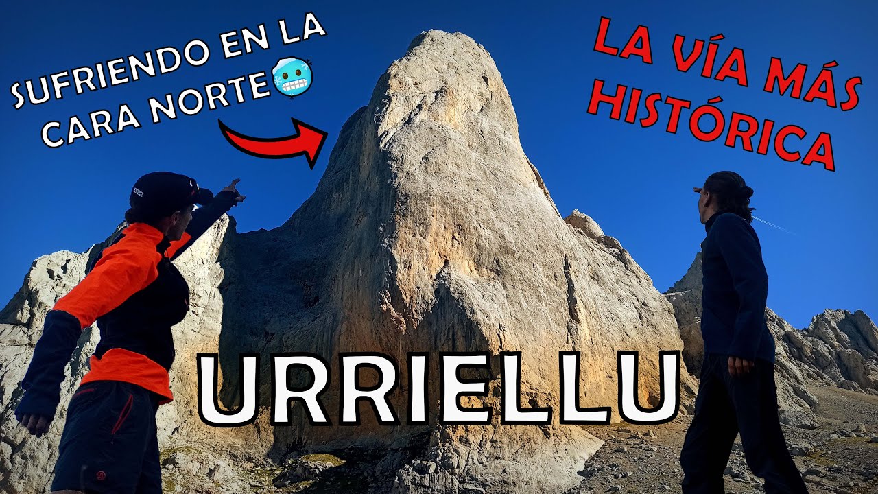 ESCALADA AL PICU URRIELLU (NARANJO DE BULNES) Vía Pidal Cainejo (500m, V+)