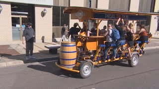 Pedal Pub cruises through Saskatoon's streets