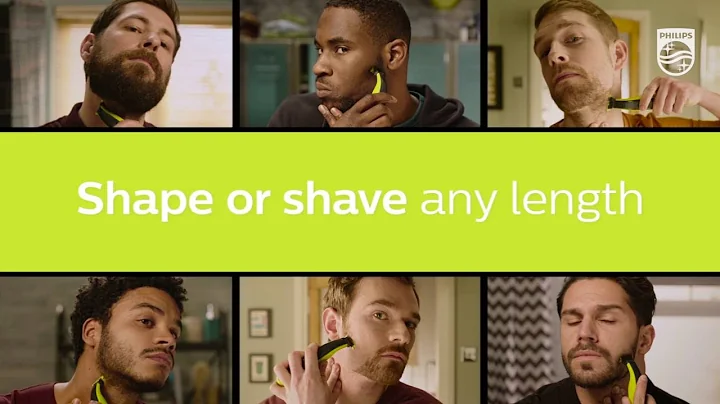 Trim, edge and shave any length of hair with the OneBlade | Philips | QP2520
