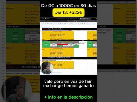 Vídeo 12 Resolvemos Bono Bienvenida Codere / Reto de 0€ a 1000€ en 30 días.