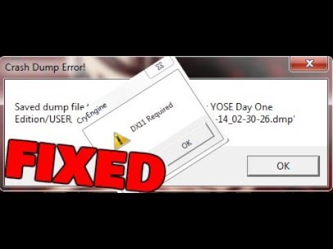 How to FIX State of Decay YOSE Day One crash dump error ! Direct X11