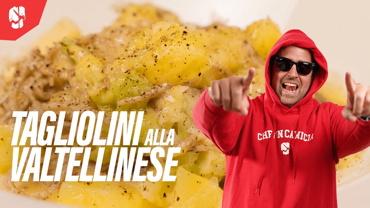 Tagliolini di Grano Saraceno alla Valtellinese