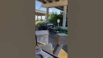 Driving loader relocating tools, after concrete pour #loader #tools #workflow