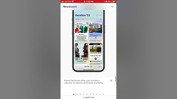 Shared Tab Groups in Safari on iOS16 - feature preview