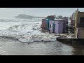 Woman nearly washed out in capitola