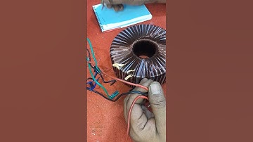 Toroidal transformer #shorts #transformers #engineering #diy #LocalTechnicalWorldLTW