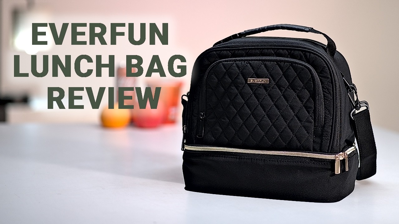 Everfun Insulated Lunch Bag Review | Most Stylish Insulated Lunch Bag Ever!