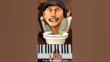 tf2 but it skibidi toilet meme 3 [Piano Notes]