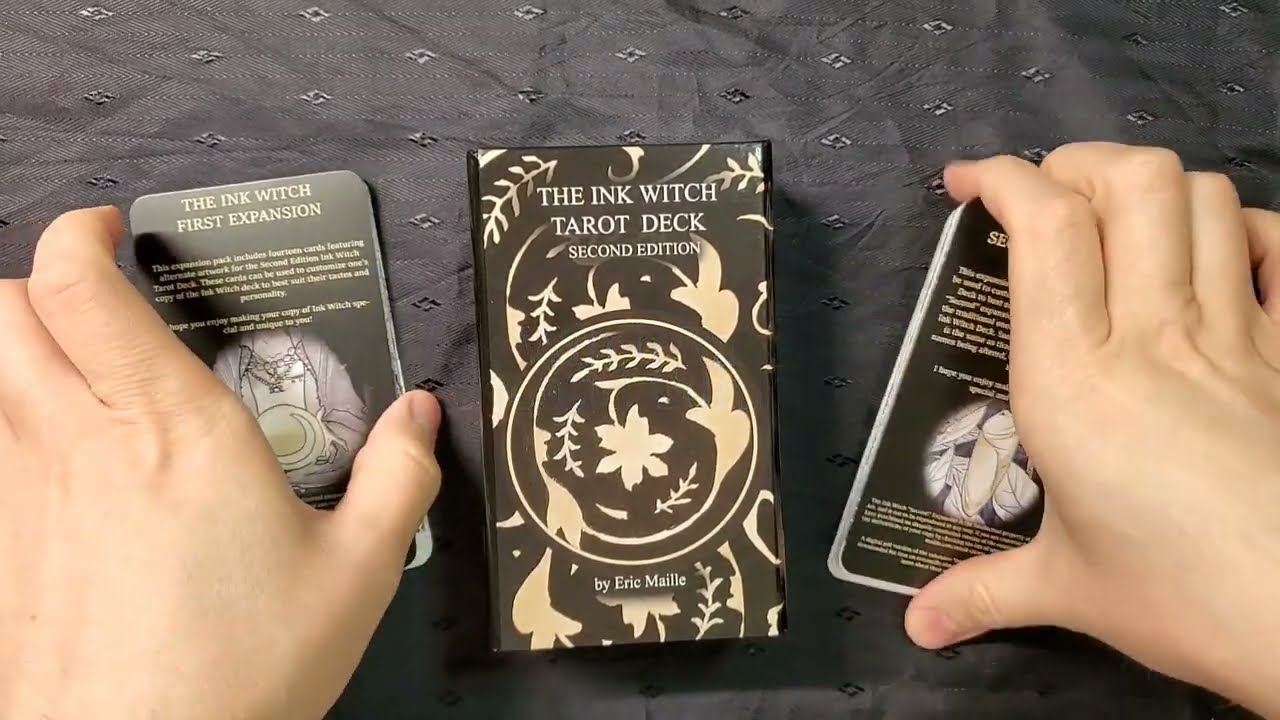The Ink Witch Tarot Deck: Second Edition- full flip through with expansion packs