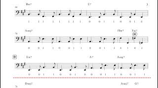 Quando, Quando, Quando - Michael Bublé - Bass Backing Track