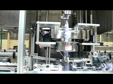 Sleeve Labeler - YouTube