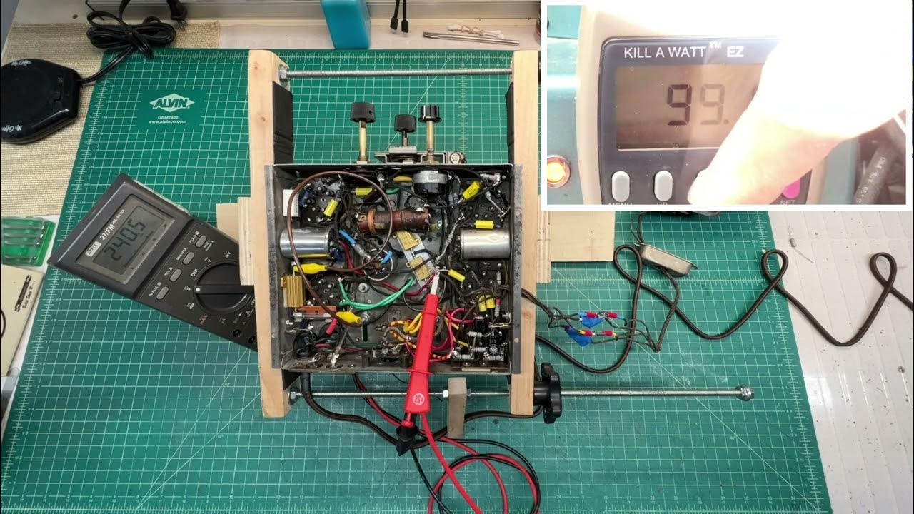 Crosley 5V1 Line Dropping Resistor Calculations YouTube