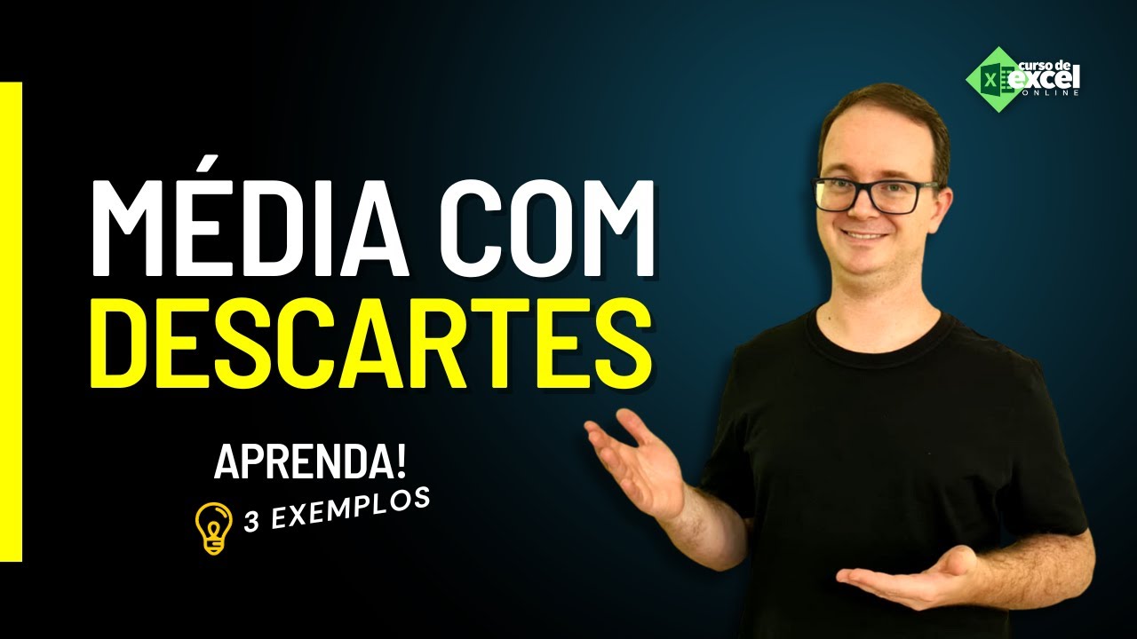 Aprenda Média com Descartes em 3 Exemplos