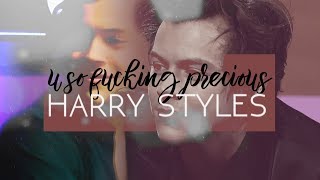 u so fucking precious when u smile (mine) // harry styles