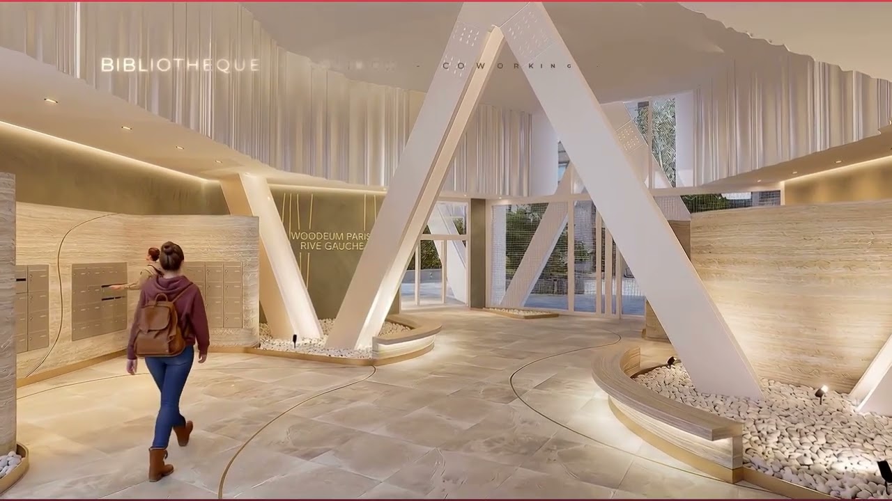 Vidéo Woodeum Paris Rive Gauche Cogedim