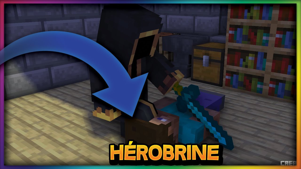 COMMENT FAIRE APPARAITRE HéROBRINE SUR MINECRAFT !!!! - YouTube