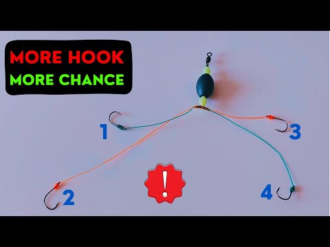 How to make Multi Hook Fishing Rig