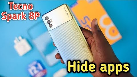 Apps Hide In Tecno Spark 8P, How To Hide App In Tecno Spark 8P,